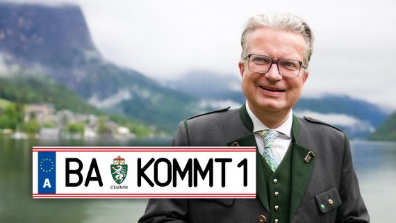 Das BA-Kennzeichen kehrt ins Ausseerland zurück.